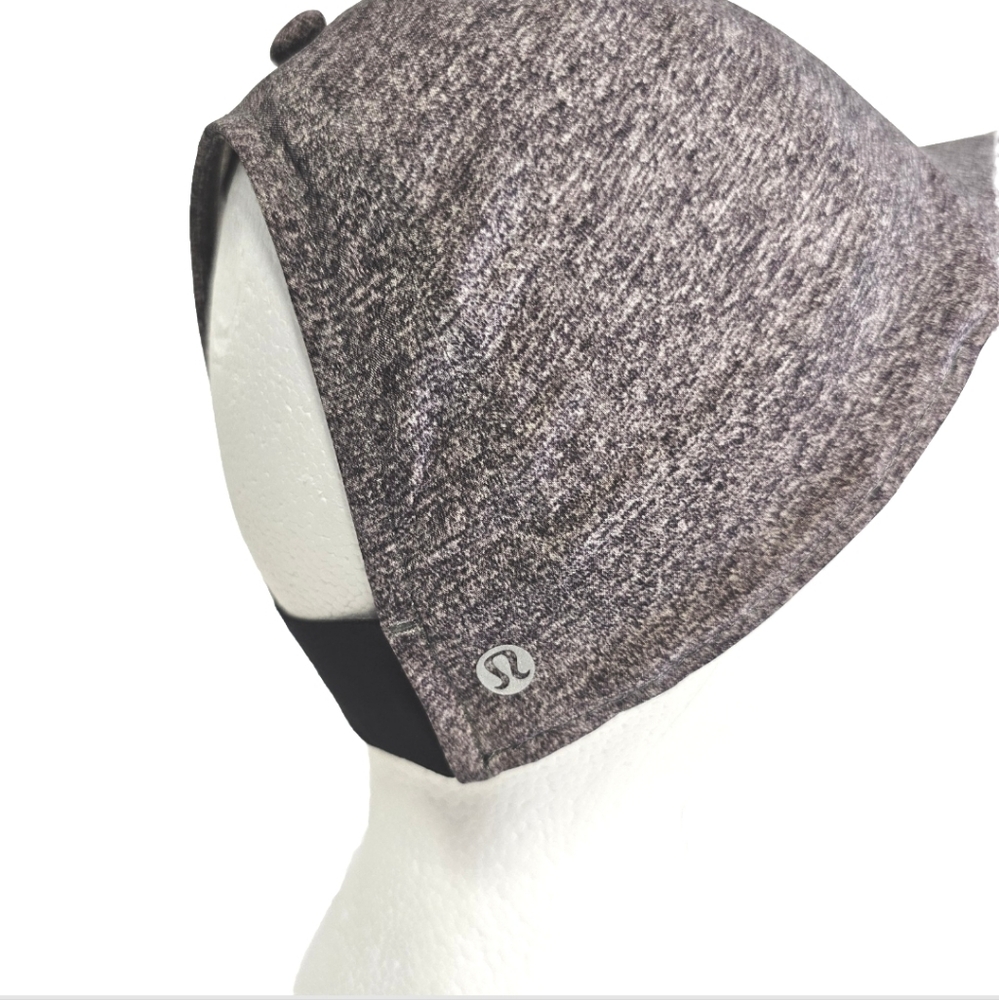 Lululemon Women's OS Baller Hat Run Ponytail Heathered Gray Soft Packable Hat - Picture 6 of 13